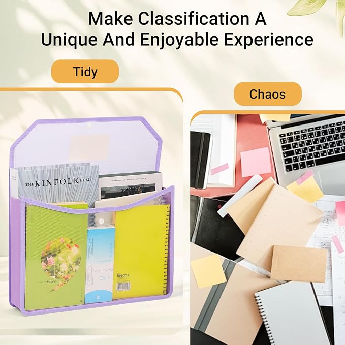 Plastic Expanding File Folder, Folders - Image 5