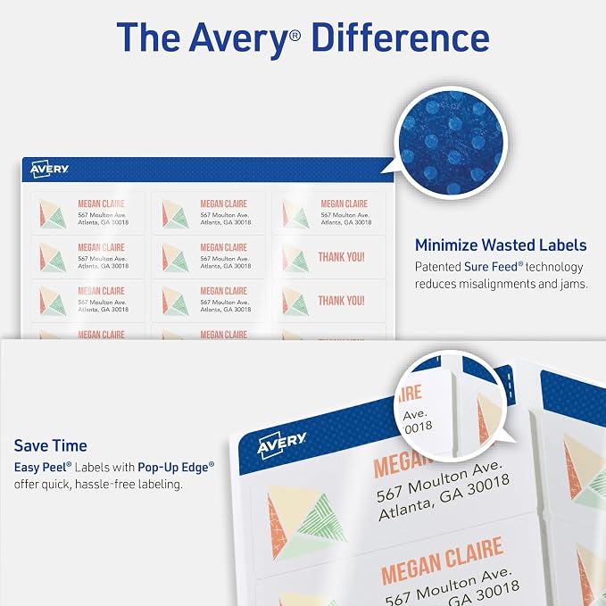 Avery Printable Return Address Labels - Image 2