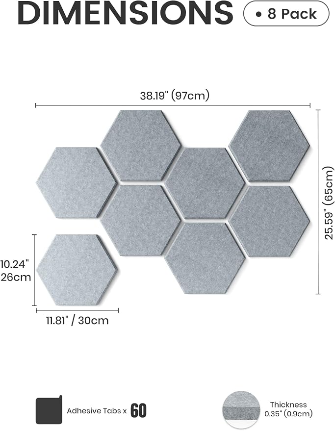 Fluxynara Hexagon Cork Board Alternative - Image 2