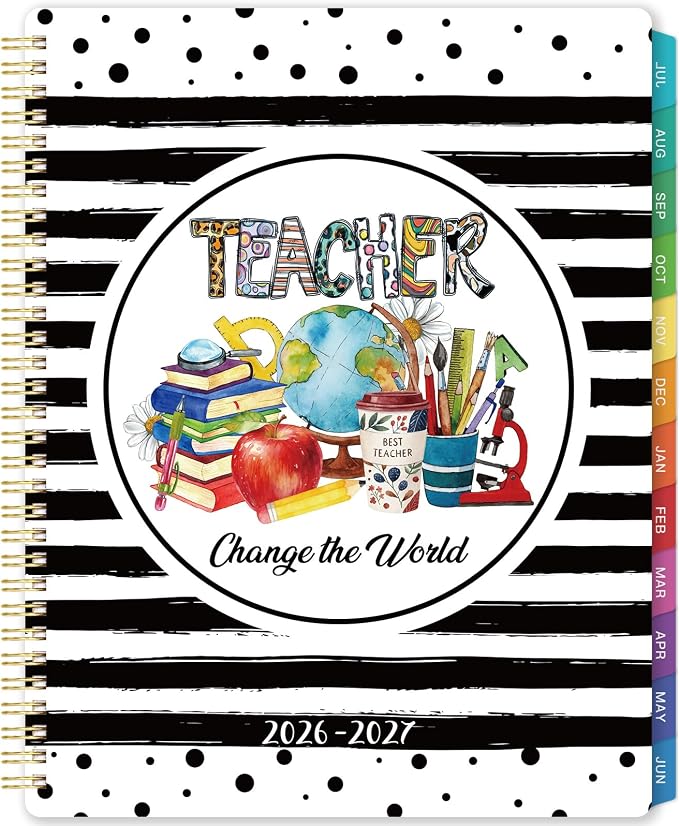 2026-2027 Teacher Planner, July 2026 by Youthamazing