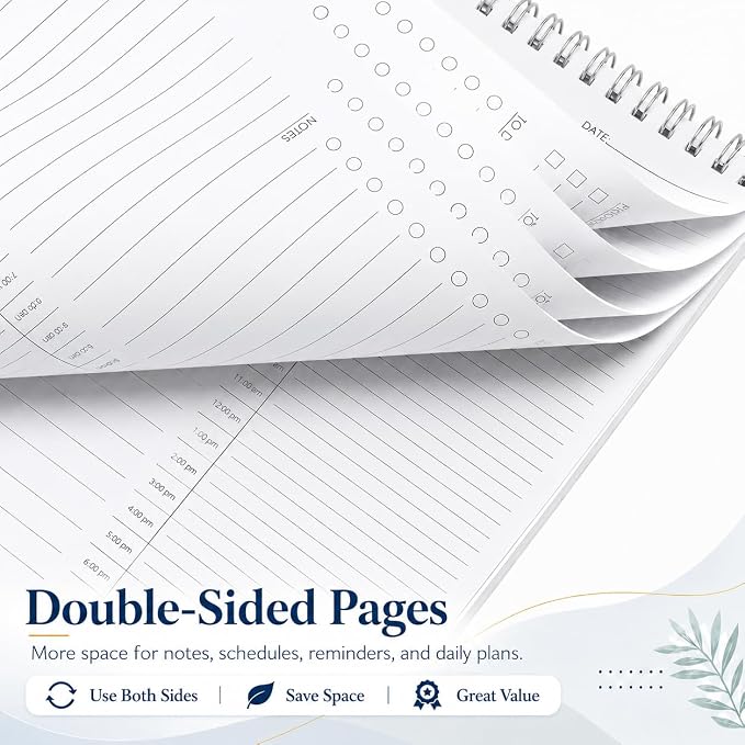 Undated 24 Hour Daily Planner - Image 4