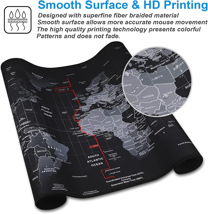 XXL Professional Large Mouse Pad & Computer Game Mouse Mat - Image 4