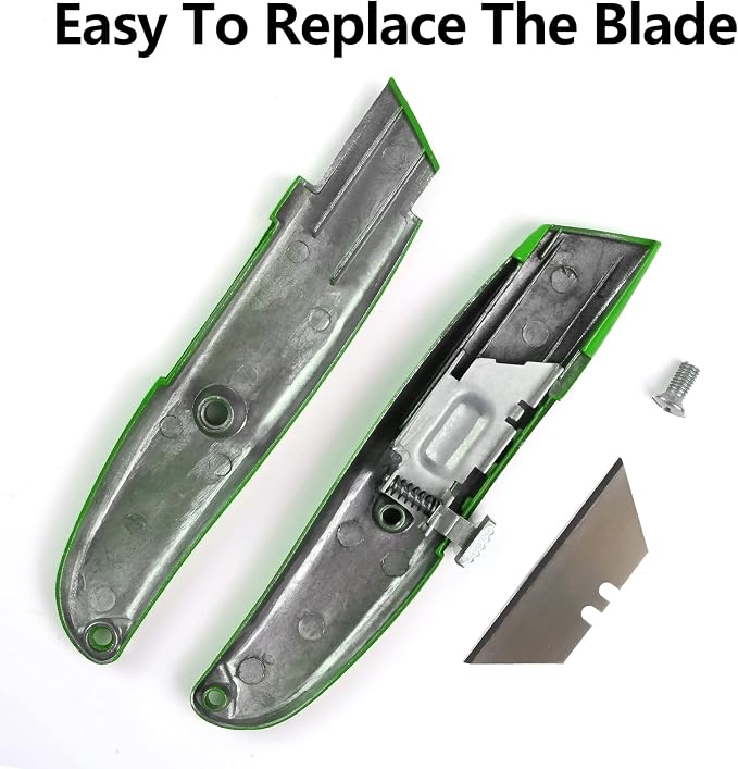 DIYSELF 2Pack Utility Knife Box Cutter Retractable Blade Heavy Duty PVC Pipe - Image 6