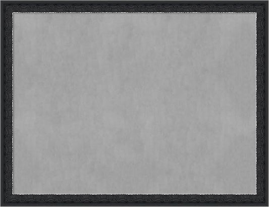 Amanti Art Black Framed Magnetic Board 20x26 Medium Vision Board by AmantiArt