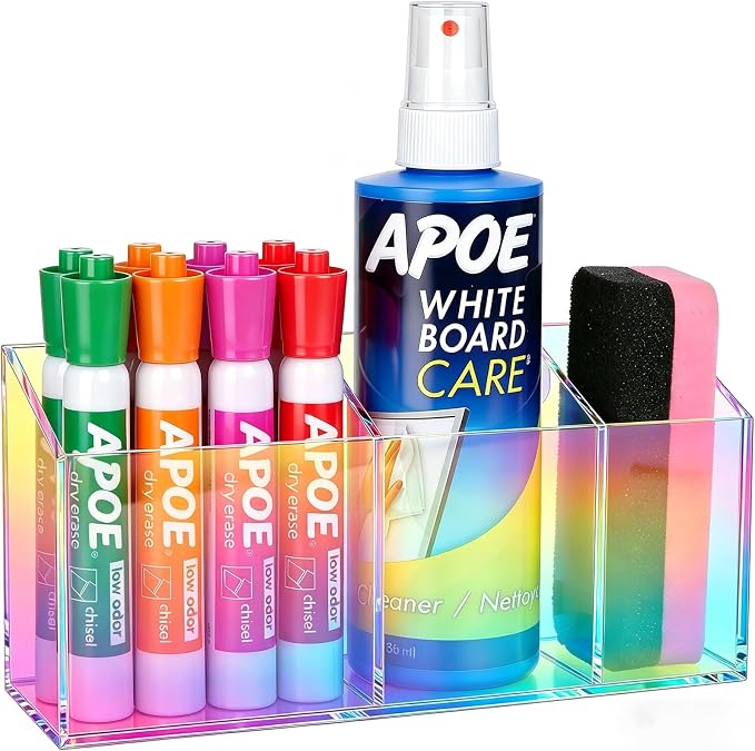 Magnetic Dry Erase Marker Holder by Banafich