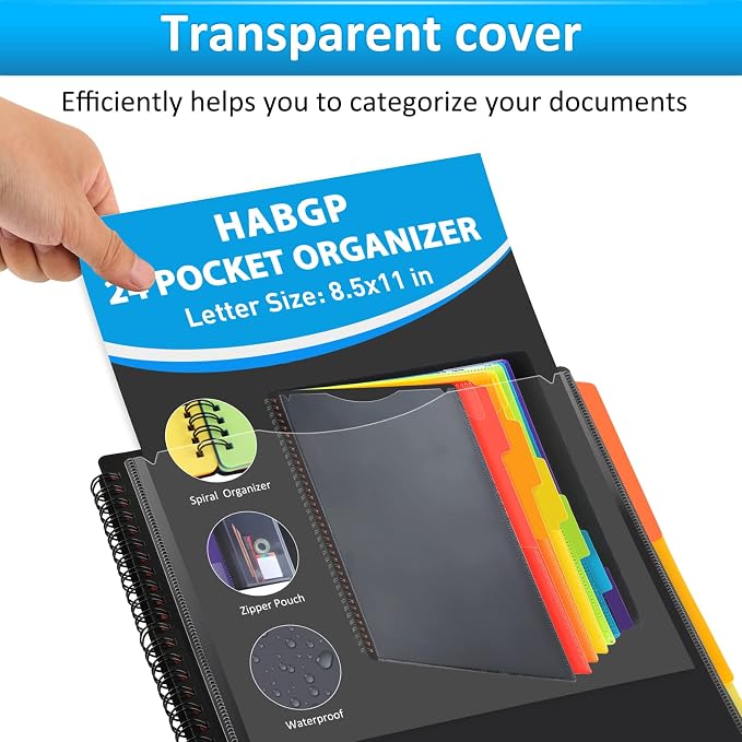 HABGP 24 Pocket Plastic folders - Image 8