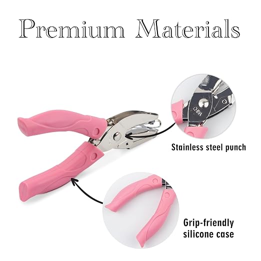 Round Shape Hole Handhold Single Paper Punch - Image 3