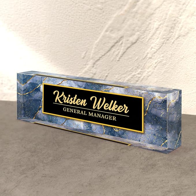 Desk Name Plate Personalized, Custom Name Plates - Image 6