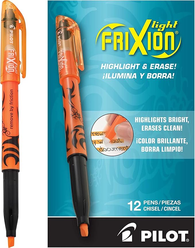 PILOT FriXion Light Erasable Highlighters, Chisel Tip, Journaling, and Office - Image 2