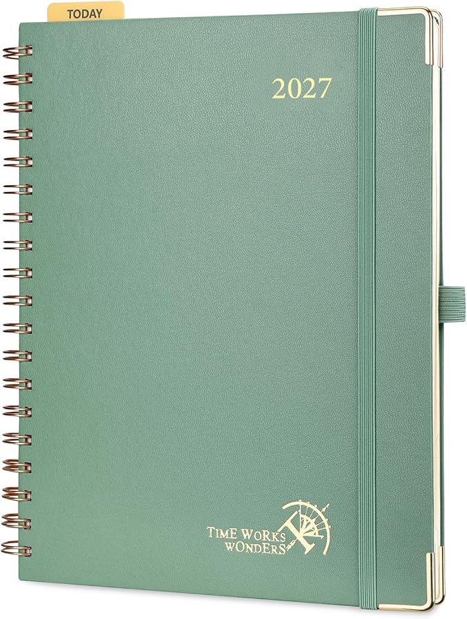 POPRUN 2027 Planner Daily Weekly and Monthly Calendar by POPRUN