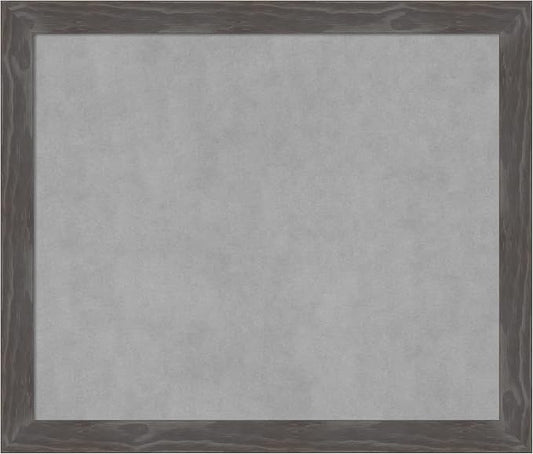 Amanti Art Grey Framed Magnetic Board 23x27 Medium Vision Board by AmantiArt