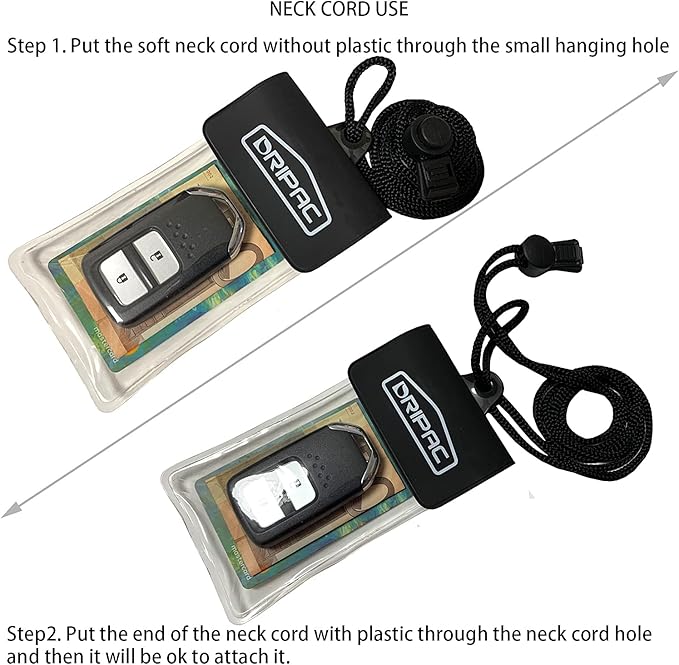 DRIPAC Waterproof Car Key FOB Case Waterproof Wallet Waterproof Holder Pouch - Image 5