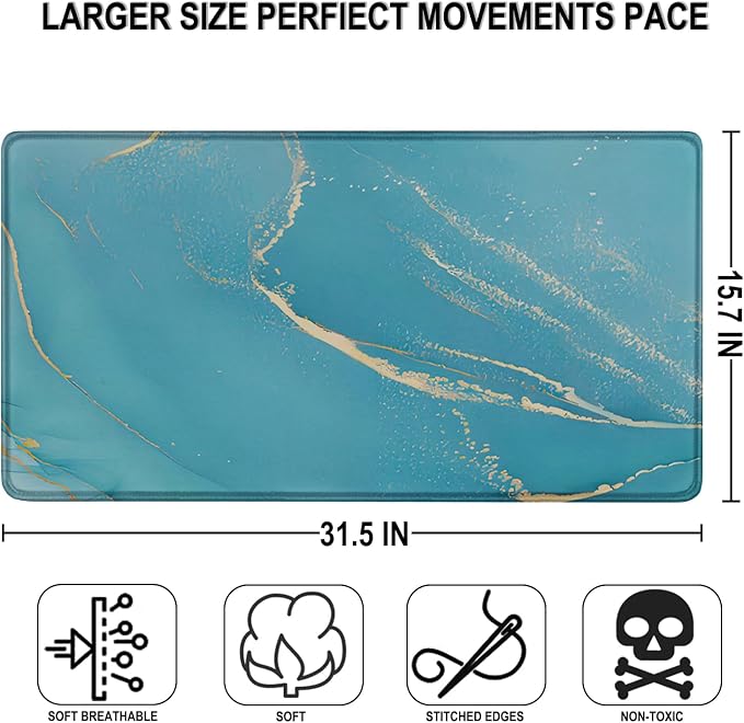 Large Gaming Mouse Pad, 31.5" x15.7" Large Mat - Image 3