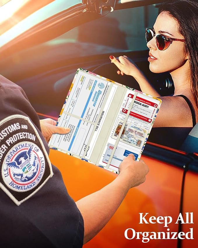 Slohif Car Registration and Insurance Holder - Image 5