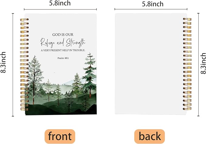 Christian Notebook Journal, Bible Journal Notebooks - Image 5
