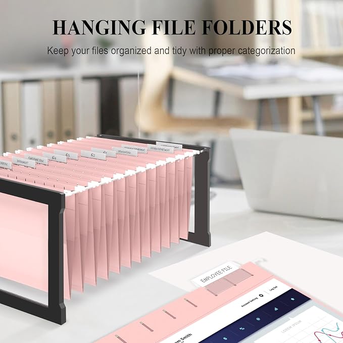 ViVin Hanging File Folders 24 Pack, Letter Size - Image 5
