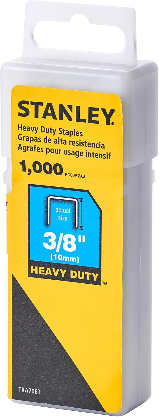 Stanley Sharpshooter Staples TRA706T 3/8 Inch Leg Length - Image 2