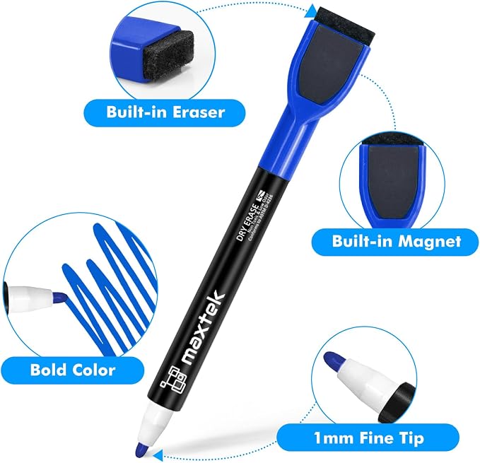 maxtek Magnetic Whiteboard Markers - Image 2