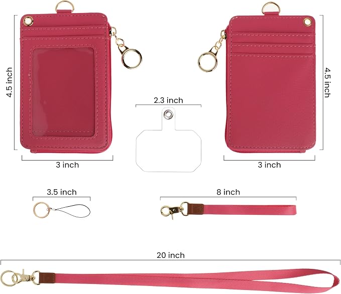 Mondo Designs 2-in-1 ID Badge Holder & Lanyard Wallet - Image 5