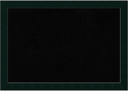 Amanti Art Black Cork Board for Wall, 28x40 Vision Board with Black Wood Frame, Large Corkboard Office Decor for Home Organization, Modern Corkboard Pinboard to Display Items for Home Organization in-DeskLoop Office