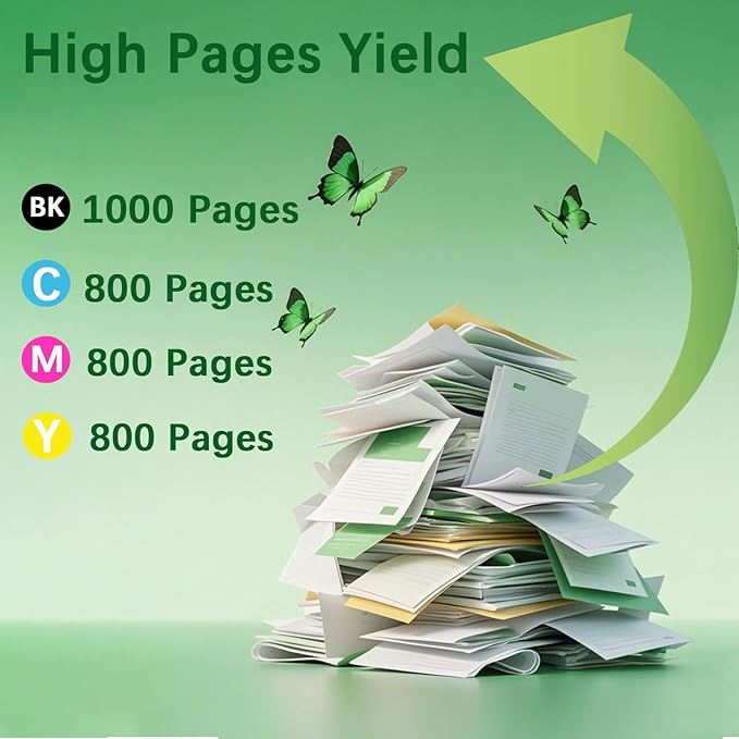 923e 923XL Ink Cartridges Combo Pack Ink Cartridge with Chip Replacement for 923e Ink Cartridges Work for OfficeJet Pro 8138e 8130e 8135e 8139e OfficeJet 8122e 8120 8123 Printers（4 Pack）-DeskLoop Office