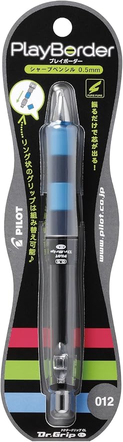 Pilot Dr. Grip Play Border Shaker Mechanical Pencil 0.5 mm - Image 2