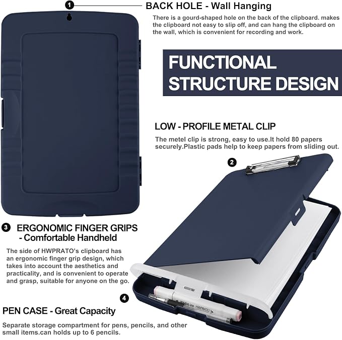 HWPRATO Clipboards Organizer Clipboard - Image 2