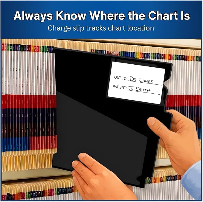 Doctor Stuff - Center Tab Vinyl Out Guides, Diagonal Cut Front Pocket, Top - Image 3