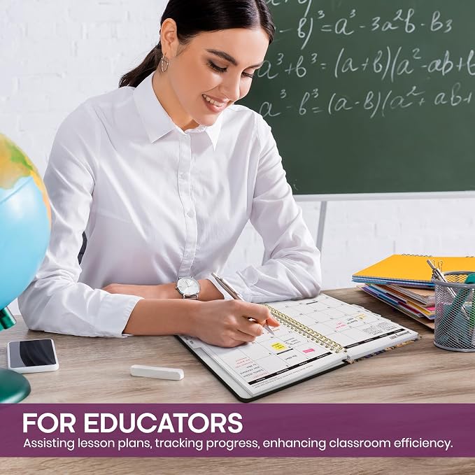 Academic Planner 2026-2027, Weekly and Monthly Calendar Book, July 2026 – June - Image 6