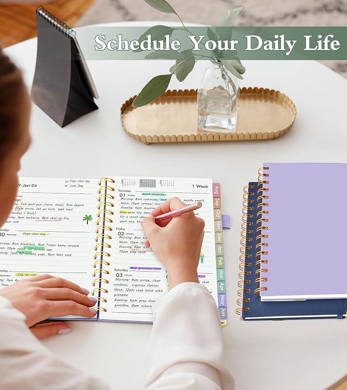 Academic Planner 2026-2027, Hardcover Weekly and Monthly Calendar Planner from - Image 7