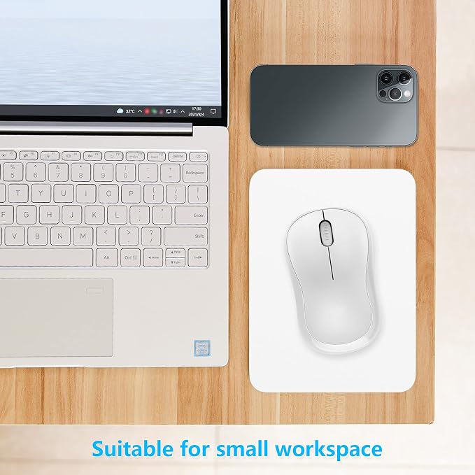 Dapesuom Small Mouse Pad, 6 x 8 Inch Thick Rubber Premium-Textured Non-Slip - Image 4