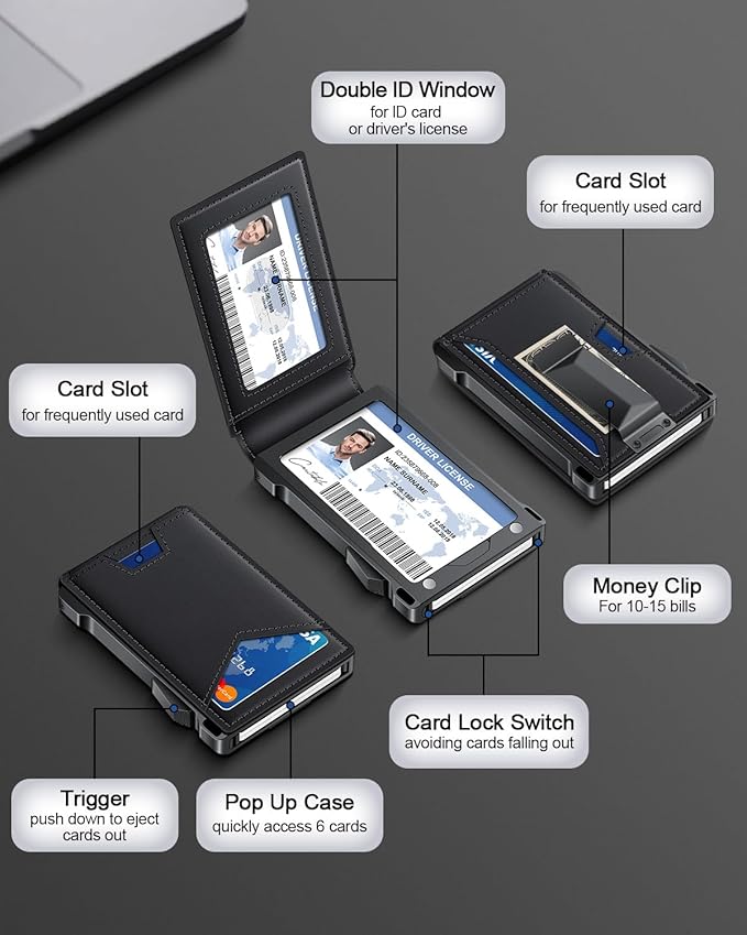 Wallet for Men RFID Wallet - Image 6
