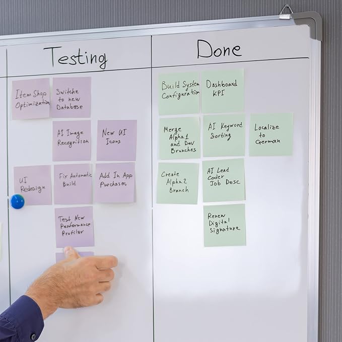 Mr. Pen- Bulk Sticky Notes, Morandi Colors Self-Stick Aesthetic, Colorful, 3”x3”, 12 Pads, Back to School Supplies-DeskLoop Office