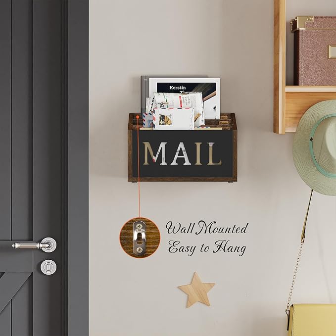 YINMIT Mail Organizer Countertop, Mail Holder - Image 3