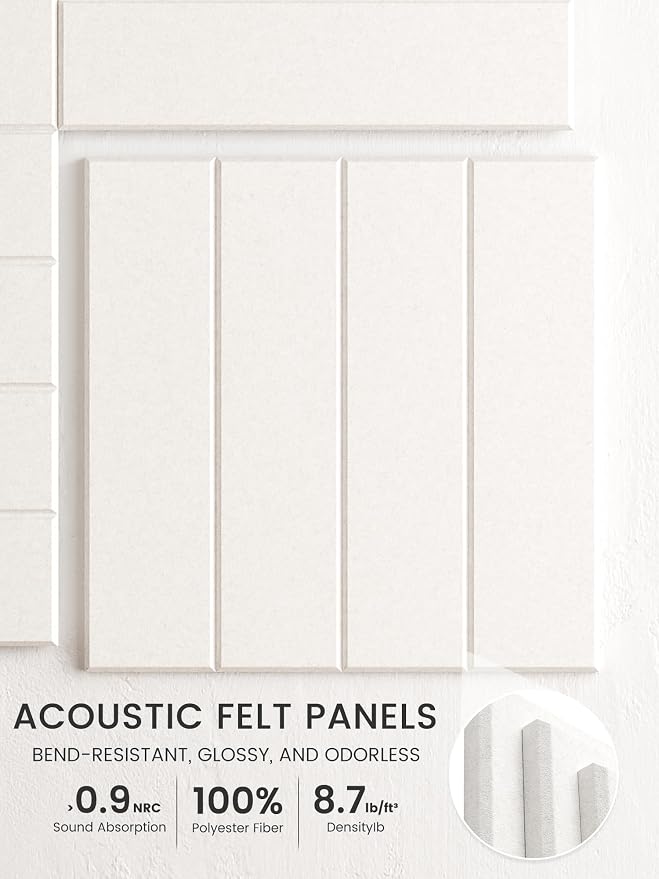 Bumusty Large Cork Board Alternative-47 x35 Felt Bulletin Board Tiles, - Image 3
