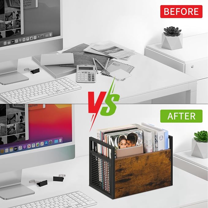 YINMIT Magazine Holder, Magazine Rack Floor, Magazine Rack - Image 4