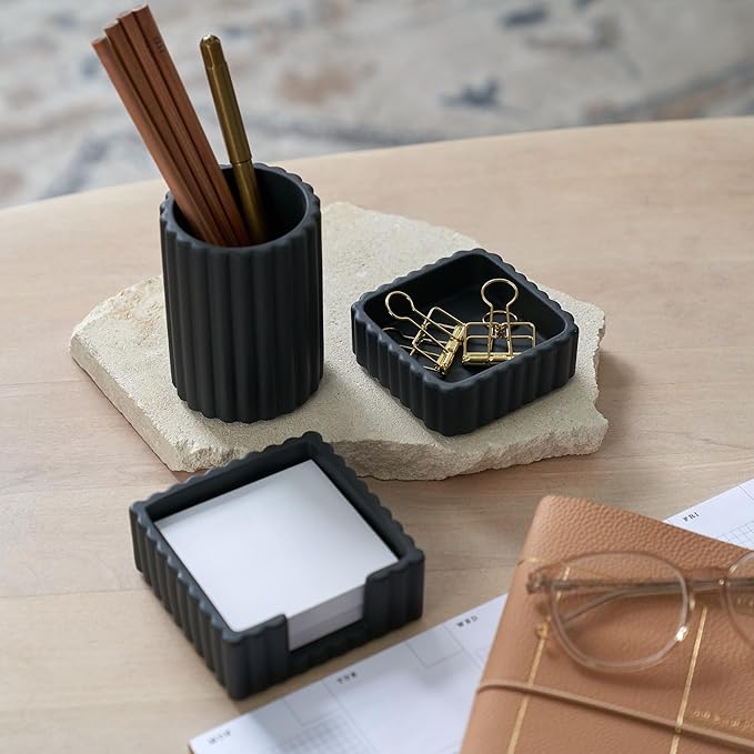 Aesthetic Desk Organizer Set of 3 - Image 4