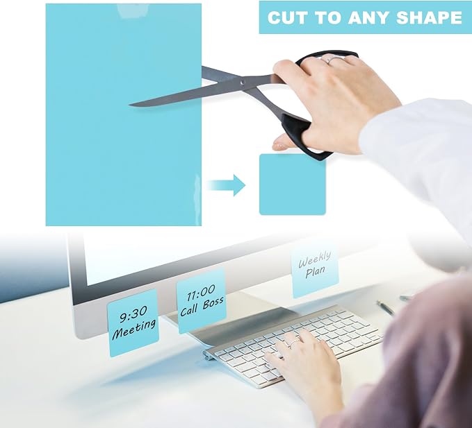 Dry Erase Board Sticker- Whiteboard Stickers-8.3''x11.7'' Removable Dry Erase - Image 9