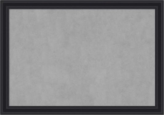 Amanti Art Black Framed Magnetic Board 28x40 Large Vision Board by AmantiArt