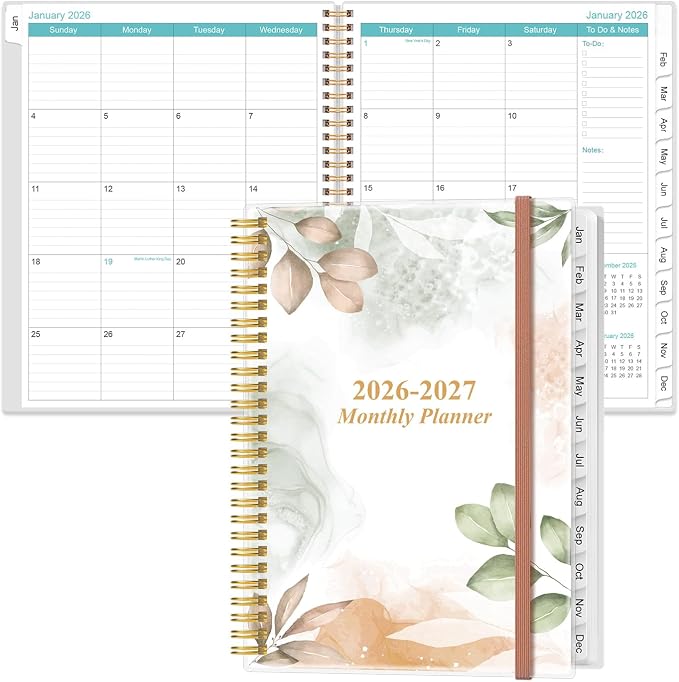 2026-2027 Monthly Planner by Heveboik
