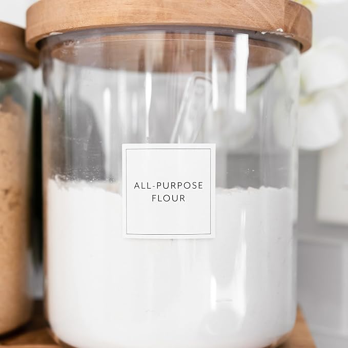 Pantry Labels for Food Containers, 156 Preprinted Kitchen Labels for Storage - Image 7