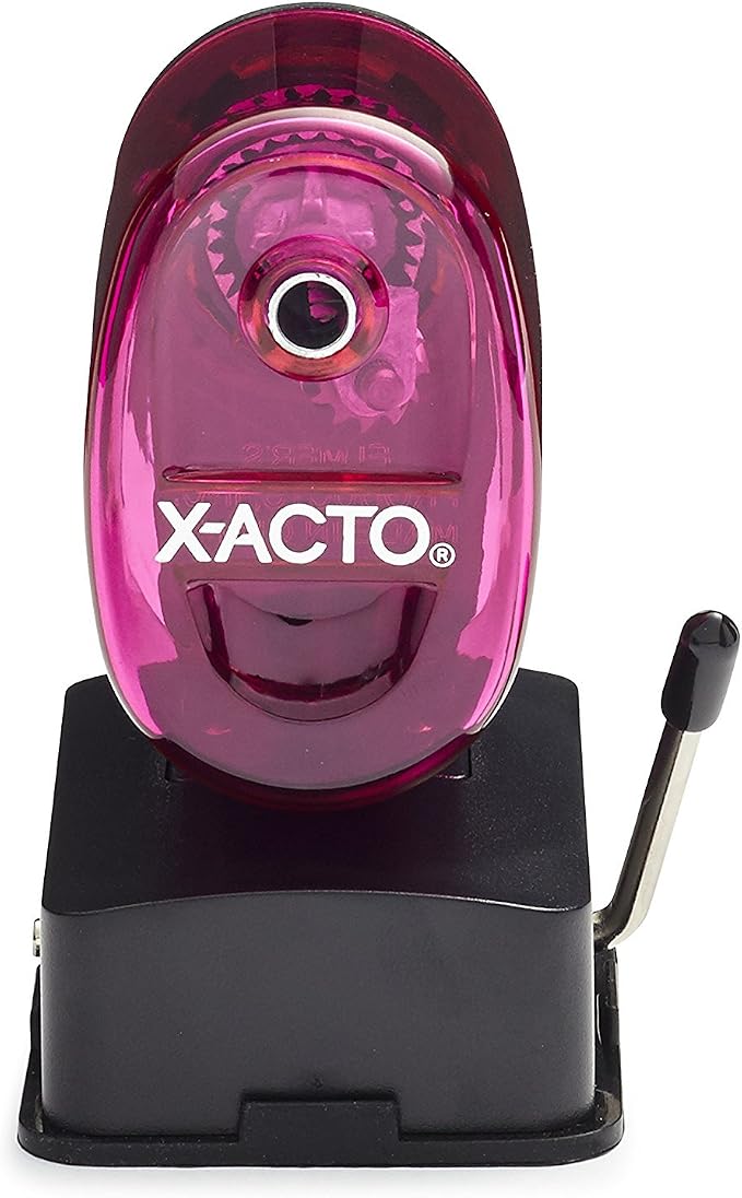 X-Acto 2012687-PNK Bulldog Vacuum Wall Mount Manual Pencil Sharpener, - Image 4