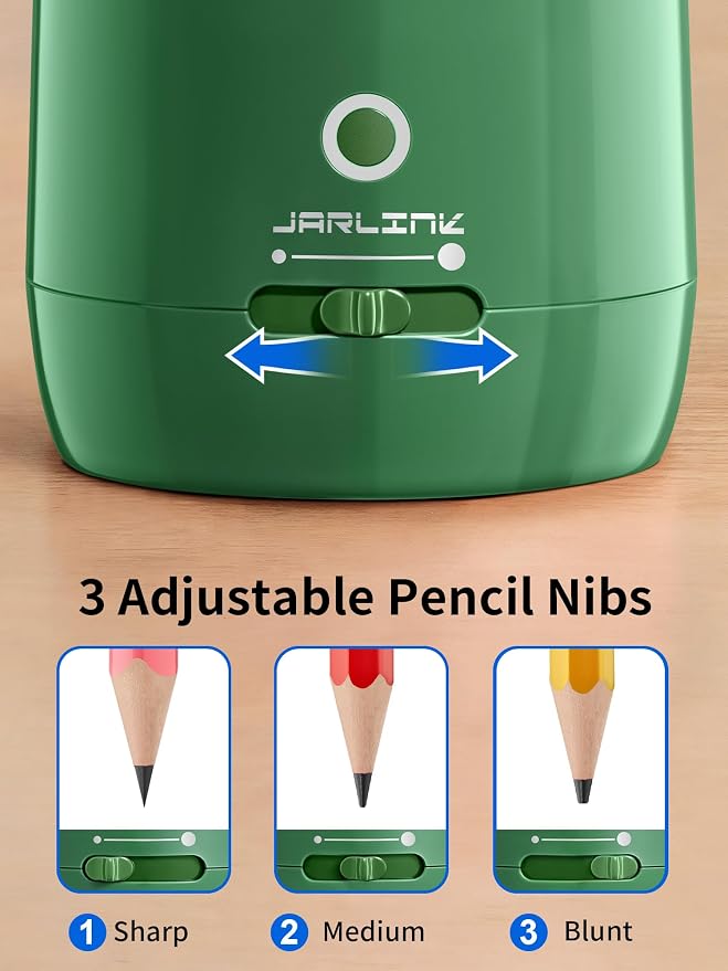JARLINK Automatic Electric Pencil Sharpener - Image 5