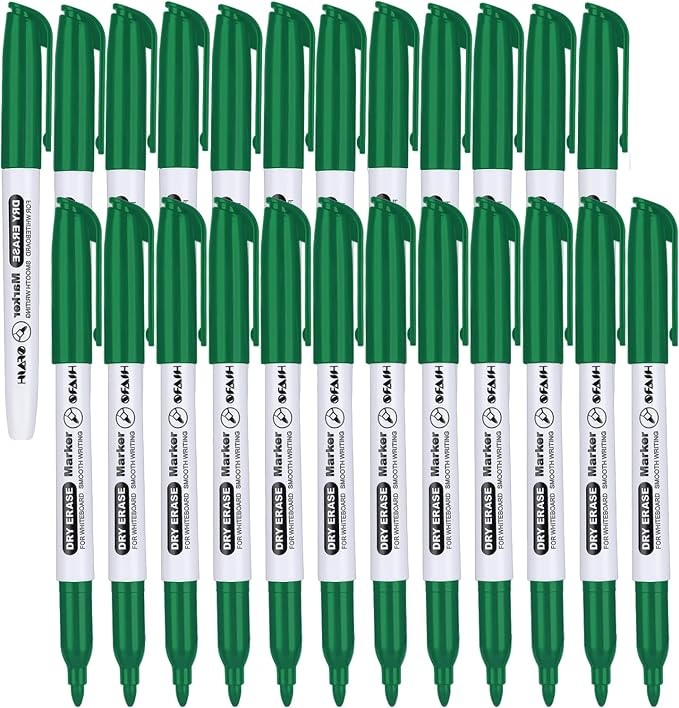 SFAIH Fine Tip Dry Erase Markers by SFAIH