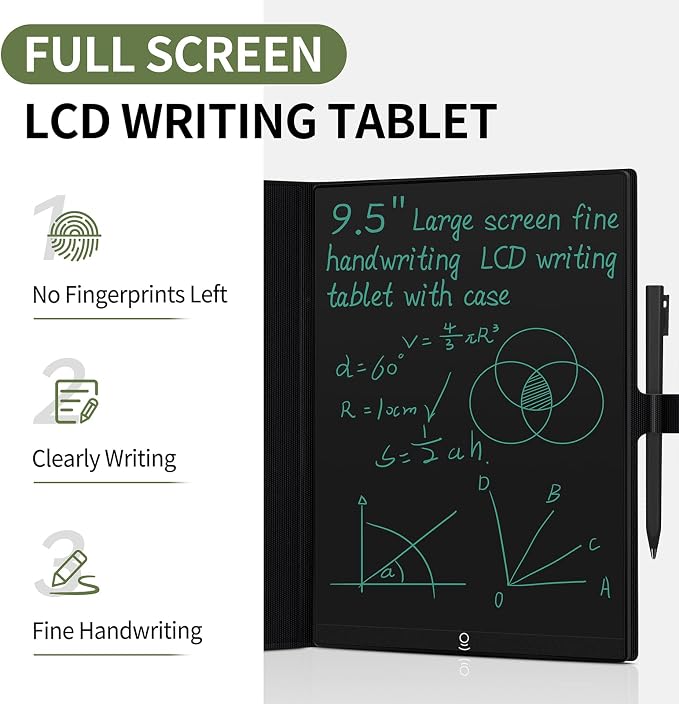 LCD Writing Tablet for Adults: 9.5 inch - Image 3