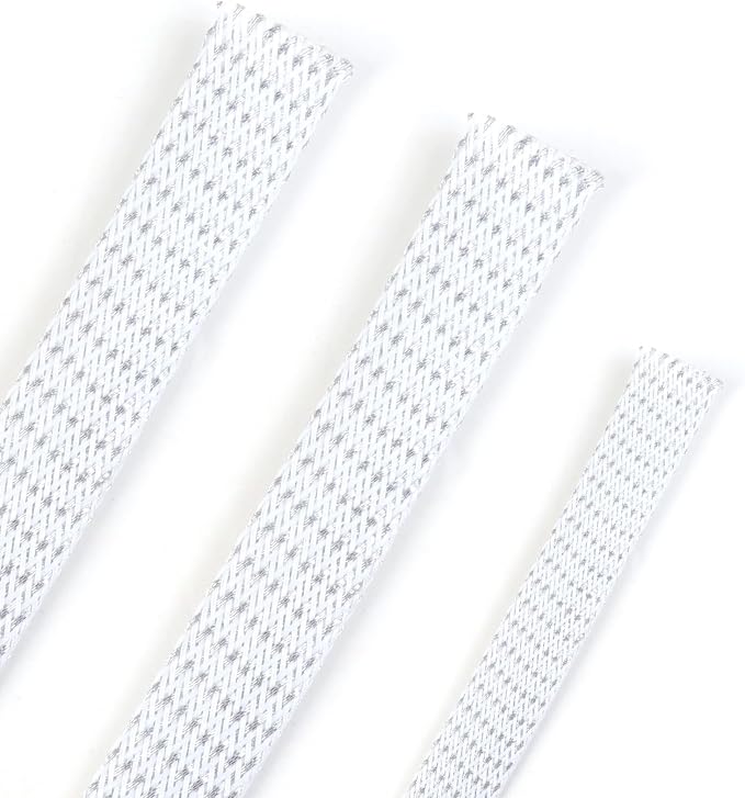 25ft PET Expandable Braided Cable Sleeve 1/4inch Pet Braided Cable Sleeve by PursuingaBetterLife