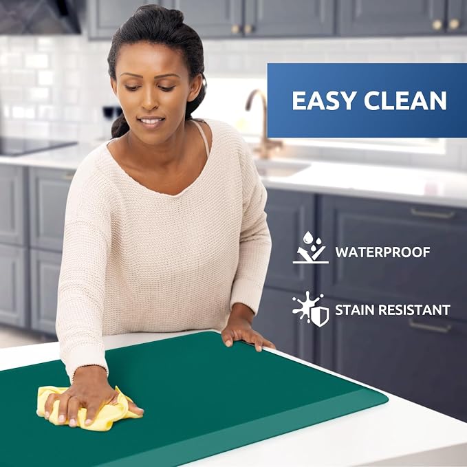 KitchenClouds Kitchen Mat Cushioned Anti Fatigue Rug 17.3"x28" Water Resistant - Image 3