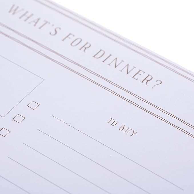 Graphique Large Magnetic Notepad, 6” x 8”–Front Says, “What’s - Image 2