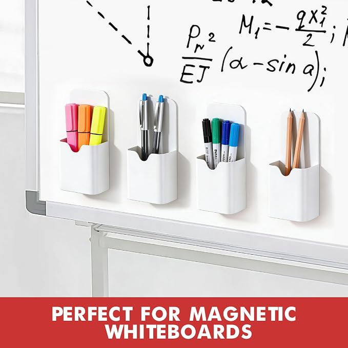 BEYGORM 4 Pack Magnetic Pen Holder - Image 5