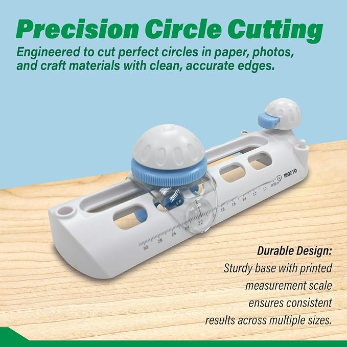 DIY Circle Cutter & Drawer – Adjustable 3–12 Inch Diameter, Stainless Steel - Image 2